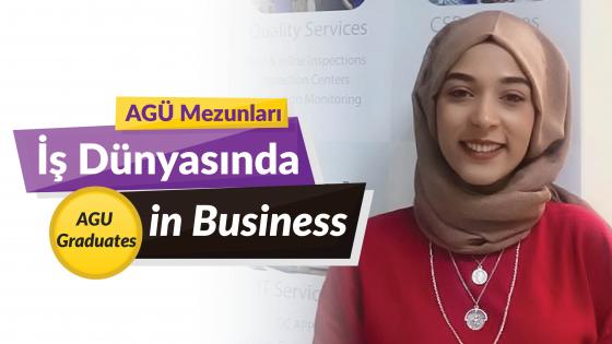 AGÜ Mezunlaru İş Dünyasında, Agu Graduates in the Business World, Hatice Karaboğa, AGU Alumni, Business Administration, Asia Quality Management